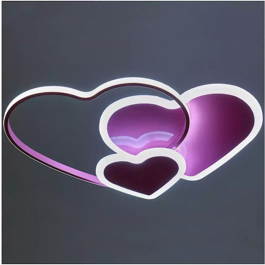 Ceiling Lamp It's A Girl Pink Elbulgaria 3000k-4000k-6000k Led 51w 2444