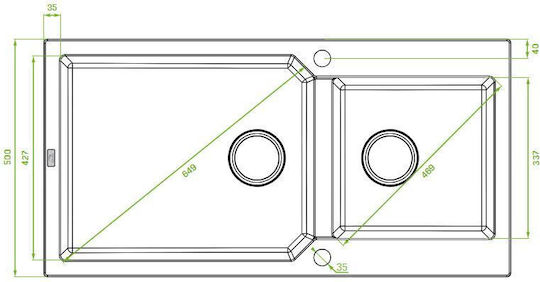 Laveo SPM 4209 Ένθετος από Συνθετικό Γρανίτη Μ97.5xΠ50cm Μπεζ Laveo SPM 4209 Ένθετος από Συνθετικό Γρανίτη Μ97.5xΠ50cm Μπεζ