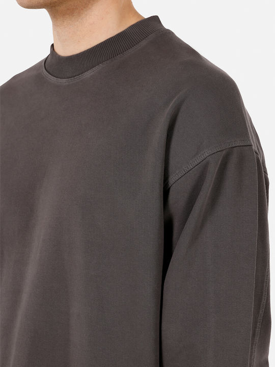 Sweatshirt with Hood Charcoal