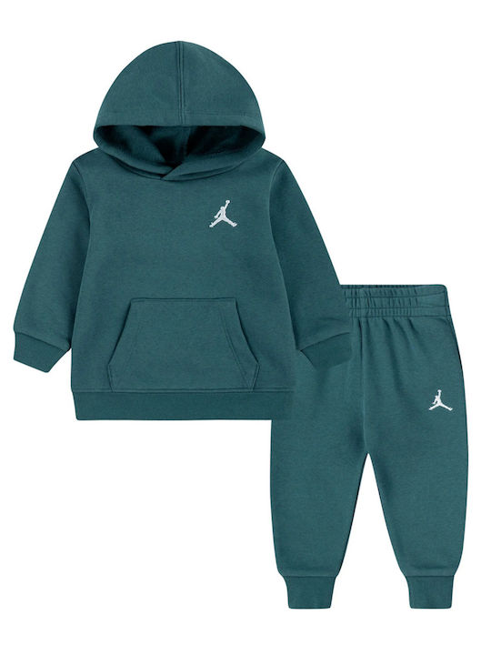 Jordan Kids Sweatpants Set Green