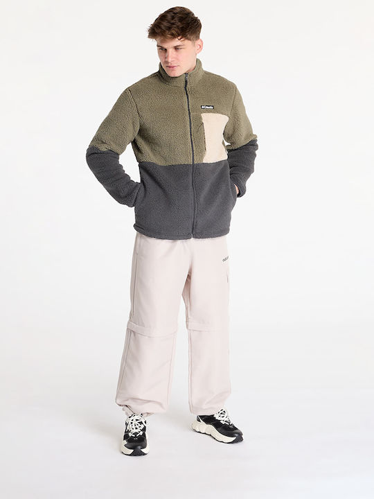 Mountainside Ανδρική Ζακέτα Fleece Stone Green