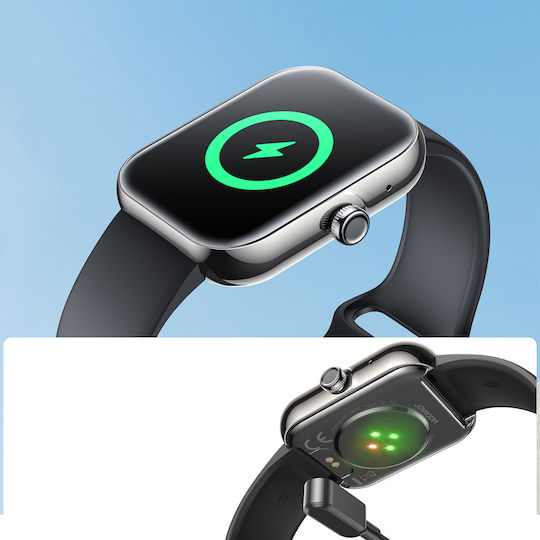 Joyroom JR-FT5 Plus Smartwatch mit Pulsmesser (Schwarz)