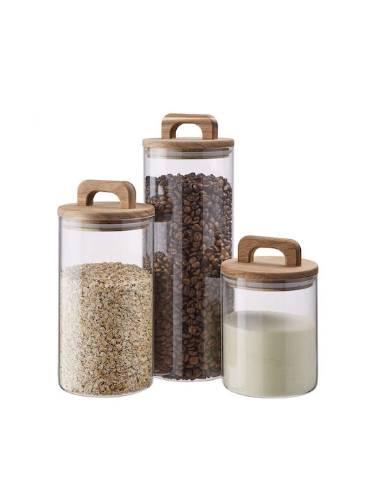 Butlers Storage Vaza Uz General cu capac ermetic Sticlă Transparent 1800ml