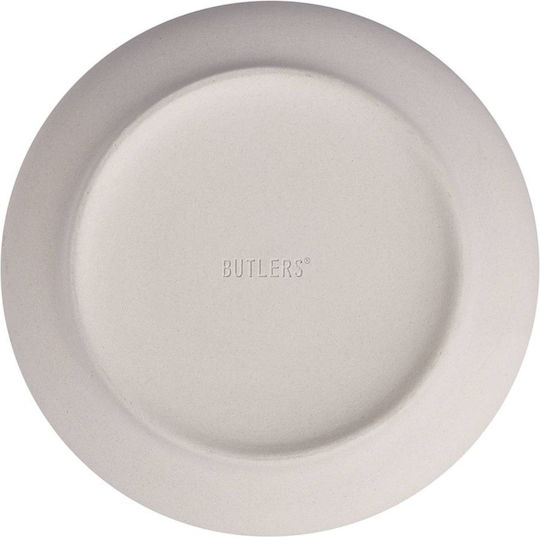 Butlers Μπωλ Σερβιρίσματος Δημητριακών Στρογγυλό Κεραμικό Λευκό με Διάμετρο 14εκ.