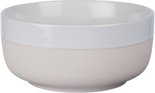 Butlers Cereal Serving Bowl Round Ceramic White with Diameter 14cm
