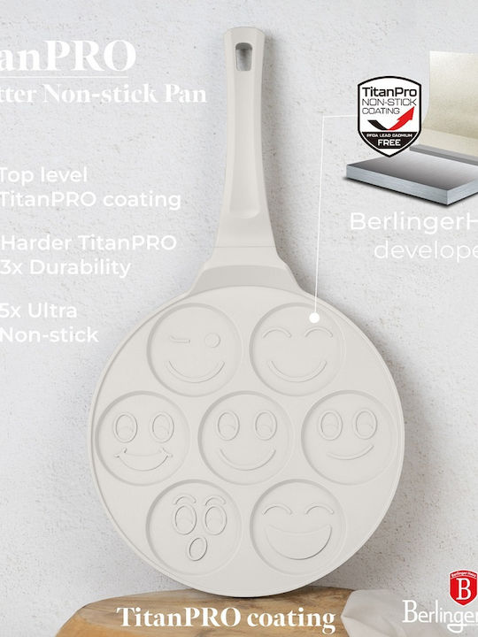 Berlinger Haus Pan for Pancakes made of Aluminum with Non-Stick Coating 26cm