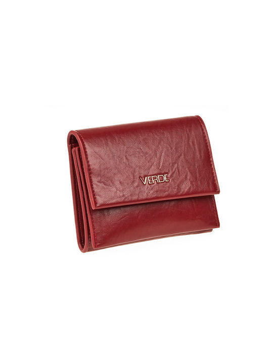 Verde Small Women's Wallet Burgundy