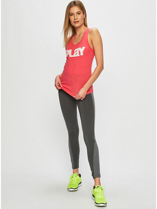 Damen Sport Bluse Koralle