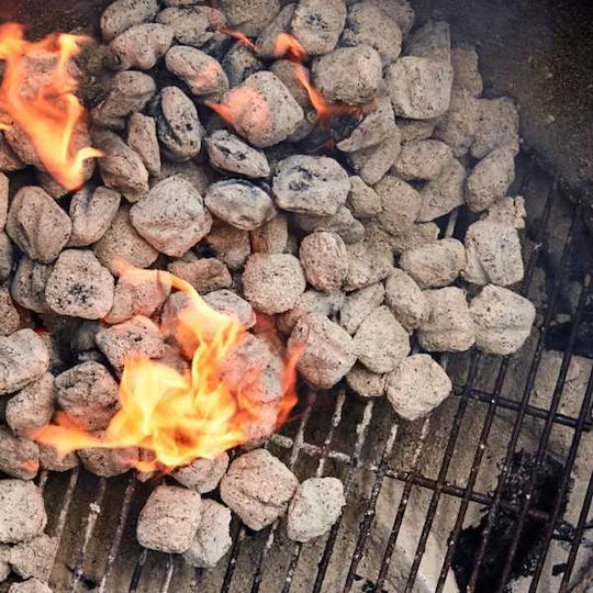 Charcoal Bag Made Marabu Wood Minimum 4 Hours Burning Time Charcoal 4 Kg