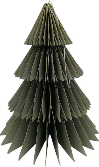 Hängendes Ornament Baum Papier 8.5x20cm