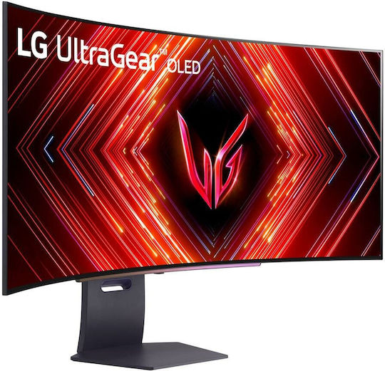 LG 45GS95QX-B Ultrawide OLED Curved Monitor 45" QHD 3440x1440 240Hz με Χρόνο Απόκρισης 0.03ms GTG