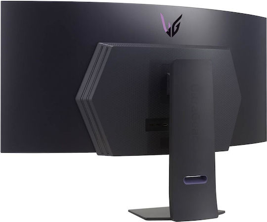 LG 45GS95QX-B Ultrawide OLED Curved Monitor 45" QHD 3440x1440 240Hz με Χρόνο Απόκρισης 0.03ms GTG