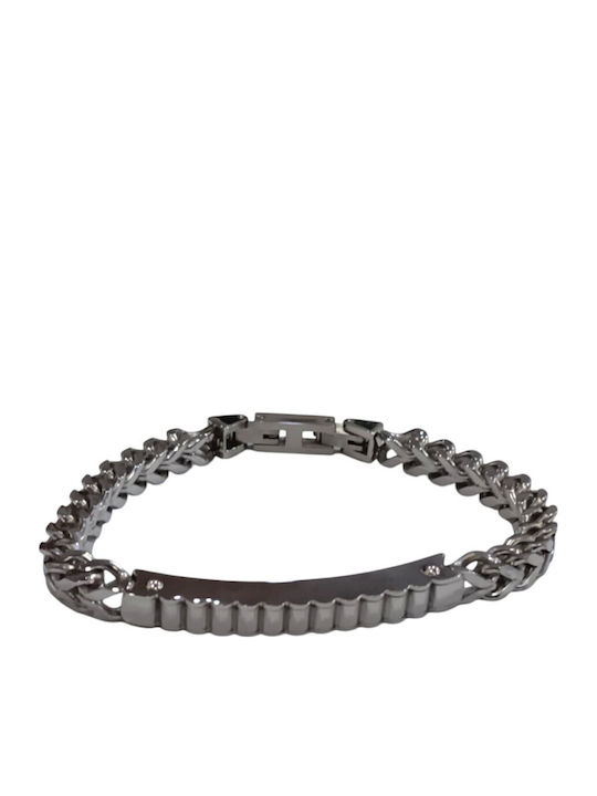 Visetti Damen Armband Hand Schellen aus Stahl 21cm