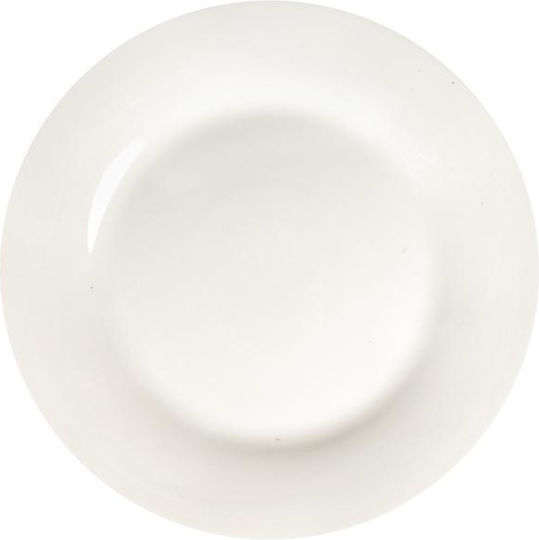 Eaton Dining Aria Eaton Πιάτο Γλυκού από Πορσελάνη Λευκό με Διάμετρο 20cm Eaton Dining Aria Eaton Πιάτο Γλυκού από Πορσελάνη Λευκό με Διάμετρο 20cm