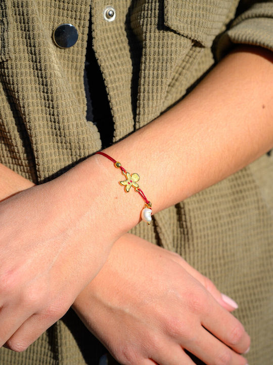 Philio Bracelet Lucky Charm made of Brass Gold Plated