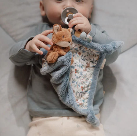 Little Dutch Babytuch Forest Friends Blue