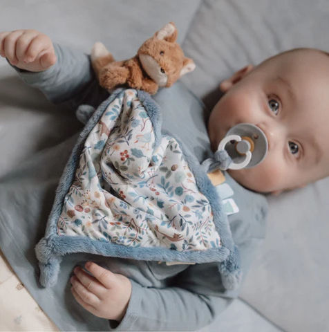 Little Dutch Babytuch Forest Friends Blue