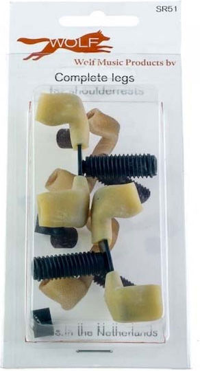 Kun Rubber Foot 4/4 Violin Viola 1 Piece