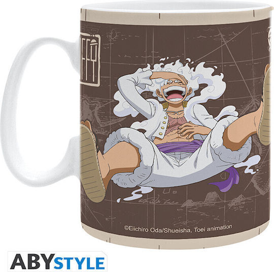 Abysse One Piece - Luffy Wanted Mug Ceramic 460ml