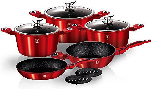 Berlinger Haus Metallic Line Cookware Set 5 Pieces
