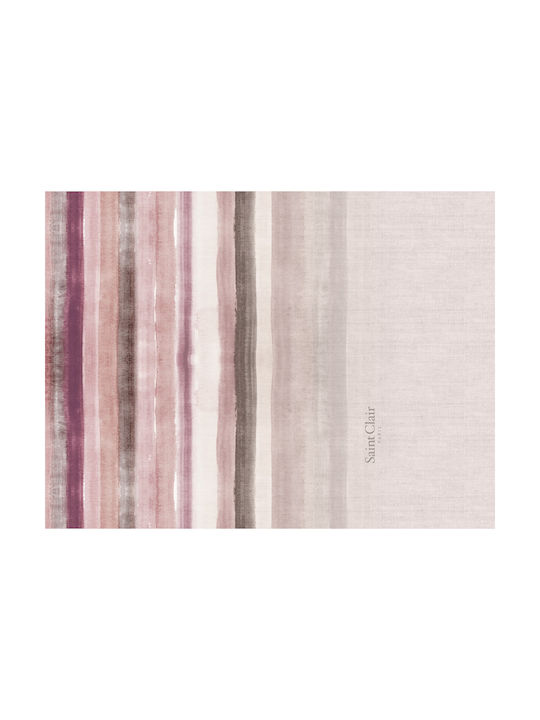 Saint Clair Σουπλά Υφασμάτινο Ροζ 45x33cm Saint Clair Σουπλά Υφασμάτινο Ροζ 45x33cm