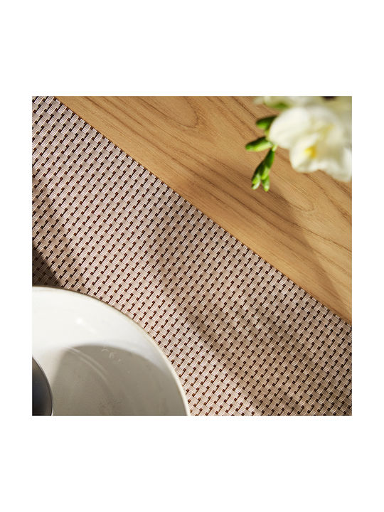 Gofis Home Σουπλά Πλαστικό Μπεζ 45x30cm Gofis Home Σουπλά Πλαστικό Μπεζ 45x30cm