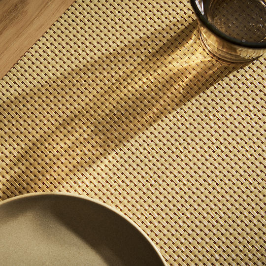Gofis Home Σουπλά Πλαστικό Κίτρινο 45x30cm