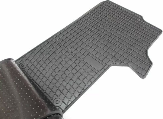 Frogum Trunk Mats 3pcs Tray Type for Volkswagen Crafter MAN TGE 2017 Black