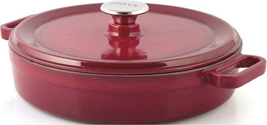 Silver Cookware Ρηχή Κατσαρόλα από Μαντέμι 2.5lt