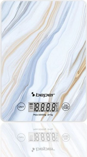 Beper Digital Cântar de Bucătărie 1gr/5kg Bej