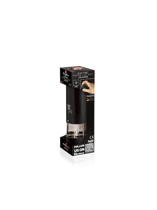 Berlinger Haus Black Rose Collection Ηλεκτρικός Μύλος Μπαχαρικών Inox σε Μαύρο Χρώμα