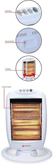 Alpina Halogen Heater 1200W