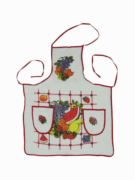 Sidirela Torino Waterproof Apron White 68x50cm