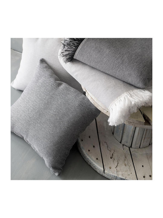 Rythmos Miller Four-Seater Sofa Throw 2 Sides Jacquard 180x330cm 02 Gray