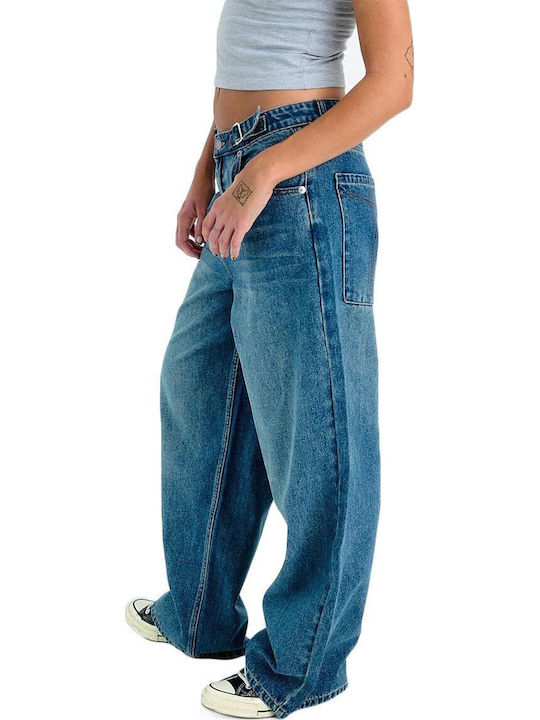 Damenjeans in Weit geschnittener Linie