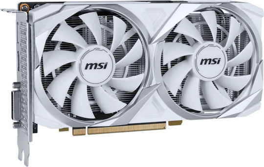 MSI GeForce RTX 3050 8GB GDDR6 Ventus 2X XS OC White Graphics Card