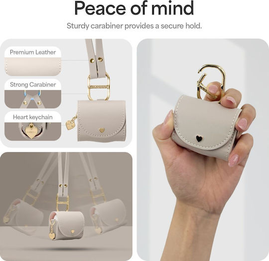 Spigen Cyrill Mini Bag Apple Airpods 4 Σκούρο Μπεζ