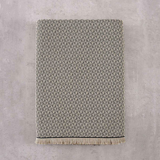 Rythmos Zweisitzer-Sofa Überwurf Reeves 180x240cm Beige