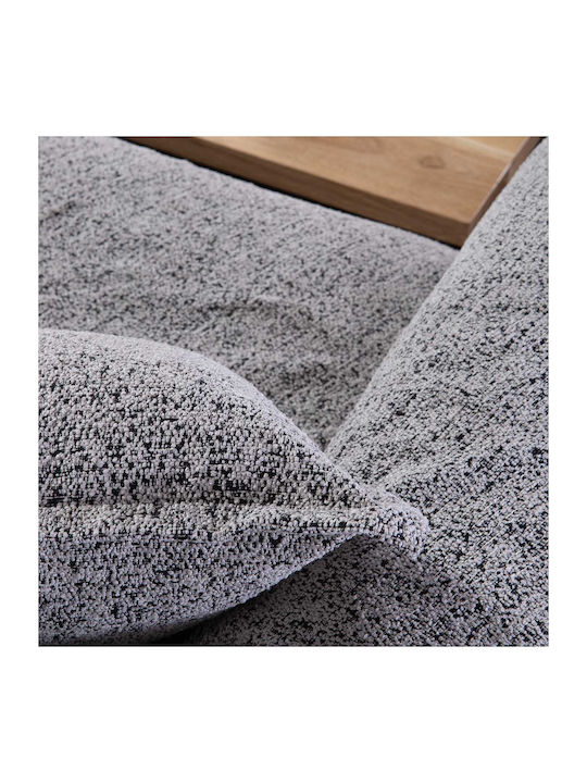 Nef-Nef Homeware Alamo Ριχτάρι Πολυθρόνας Ζακάρ 170x180εκ. Grey
