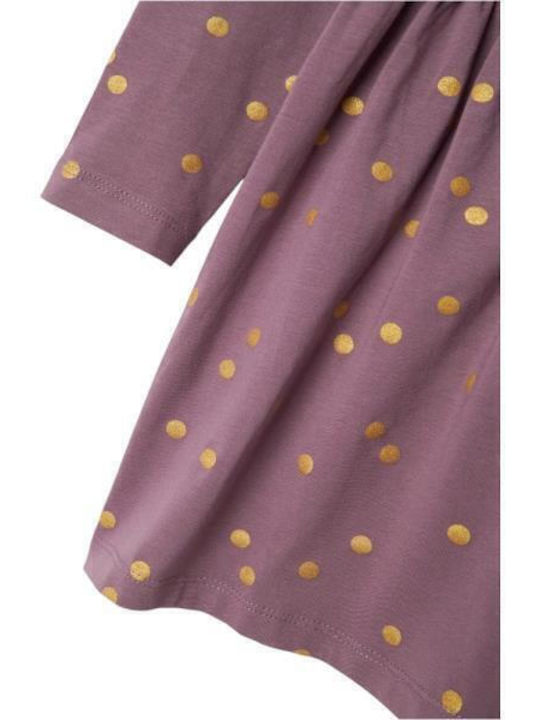 Kinderkleid Langärmelig Purple