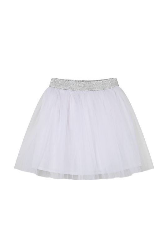 Kids' Tulle Skirt Monochrome Blue