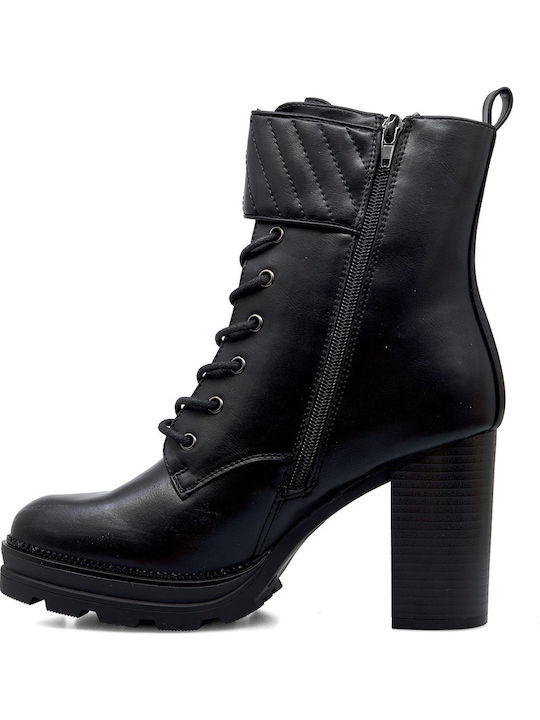 Stiefeletten Damen Schwarz
