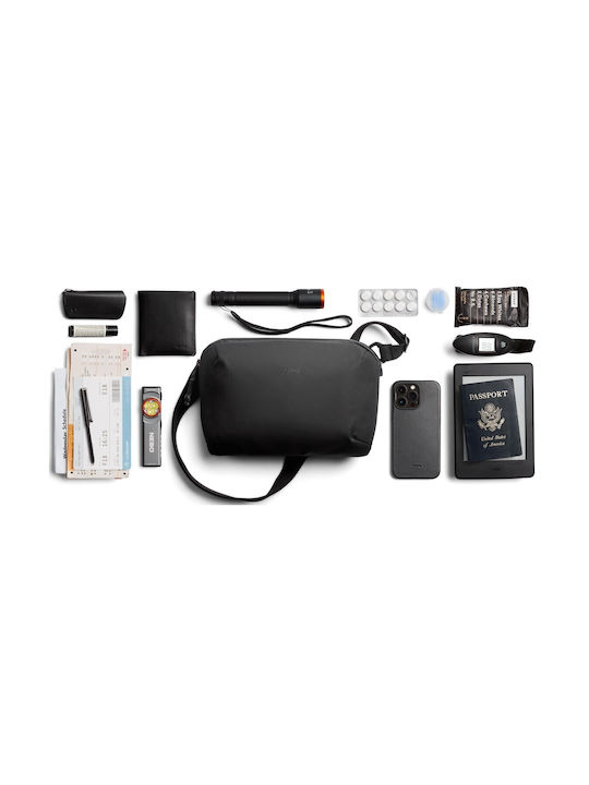 Herrentasche Schulter / Crossbody Schwarz
