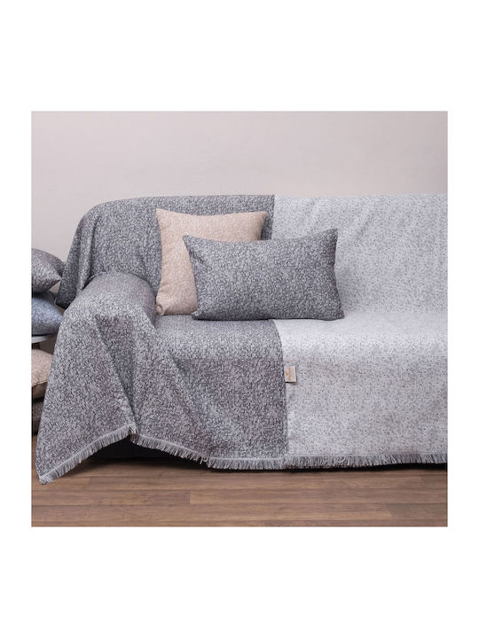 Viopros Armchair Throw 2 Sides 3020 150x180cm Anthracite