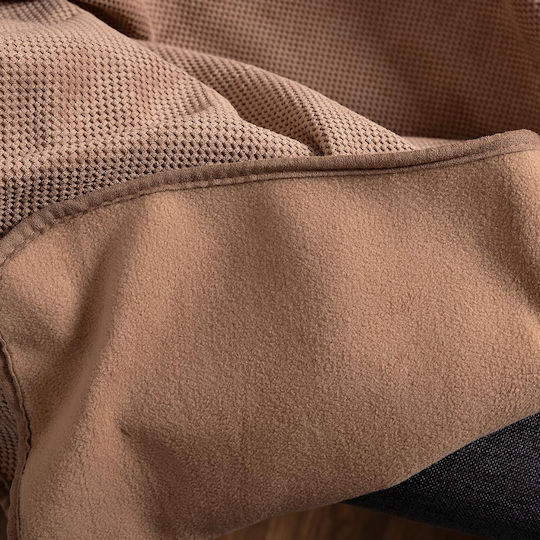 Silk Fashion 1715 Ριχτάρι Τριθέσιου Καναπέ Chenille 180x300εκ. Μπεζ 6978000000003