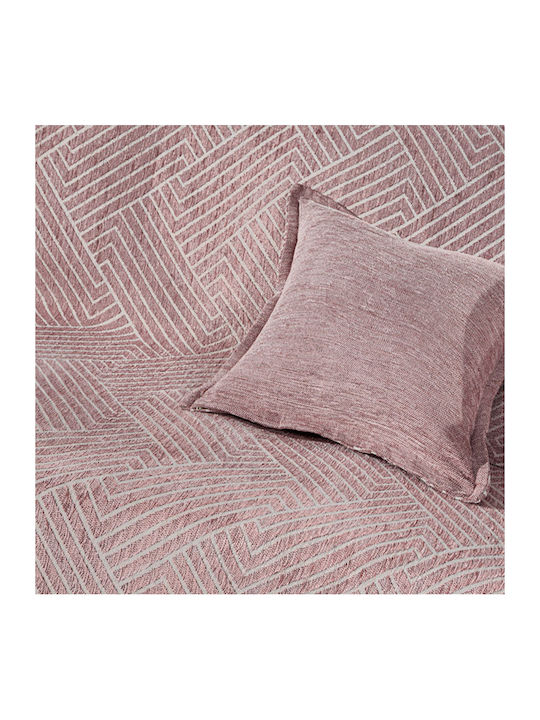 Guy Laroche Armchair Throw Goya 180x150cm Old Pink 1133030124045