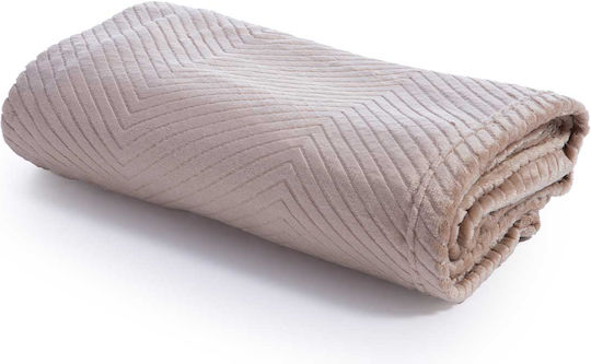 Nef-Nef Homeware Dakari Ριχτάρι Διθέσιου Καναπέ Ζακάρ 180x250εκ. Beige Nef-Nef Homeware Dakari Ριχτάρι Διθέσιου Καναπέ Ζακάρ 180x250εκ. Beige