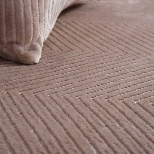 Nef-Nef Homeware Dakari Sesselüberwurf Jacquard 130x180cm Beiges