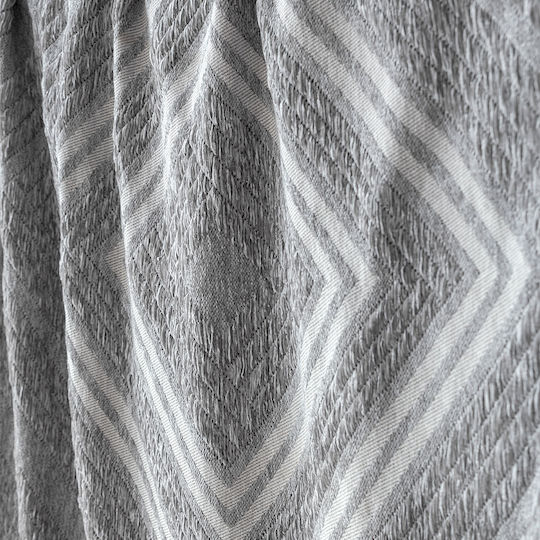 Nima Amara Ριχτάρι Πολυθρόνας Chenille 180x180εκ. Gray