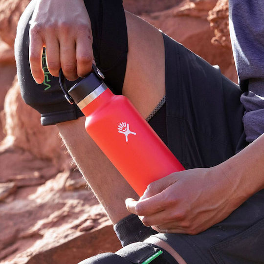 Hydro Flask Standard Mouth Μπουκάλι Θερμός Ανοξείδωτο BPA Free 600ml Moonshadow